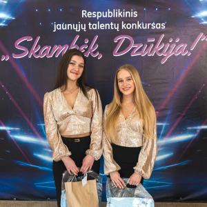 Milena Rudevičiūtė ir Smiltė Skripkaitė